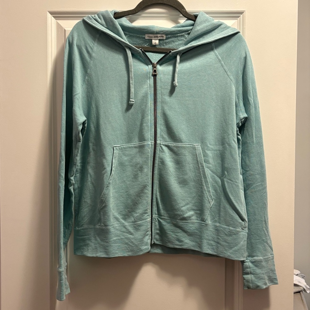 James Perse zip up hoodie